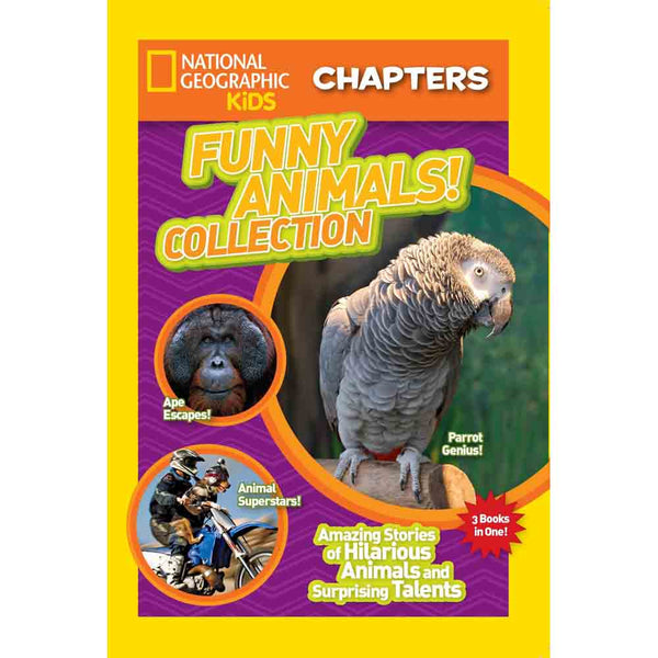Funny Animals! Collection (National Geographic Kids Chapters) - 買書書 BuyBookBook