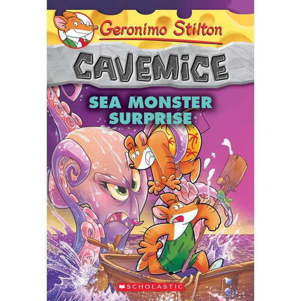 Geronimo Stilton Cavemice #11 Sea Monster Surprise Scholastic