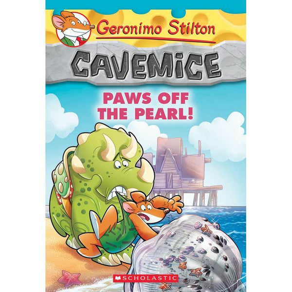 Geronimo Stilton Cavemice #12 Paws Off the Pearl! Scholastic