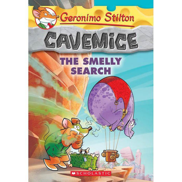 Geronimo Stilton Cavemice #13 The Smelly Search Scholastic