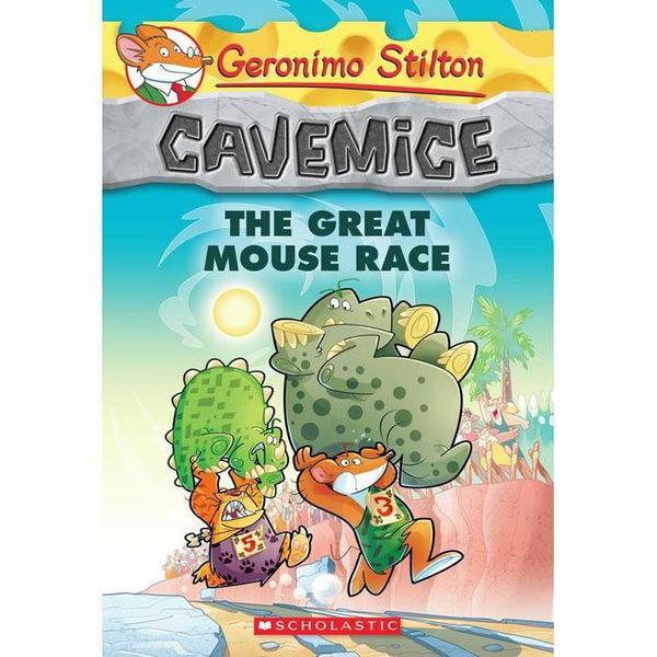 Geronimo Stilton Cavemice #05 The Great Mouse Race Scholastic