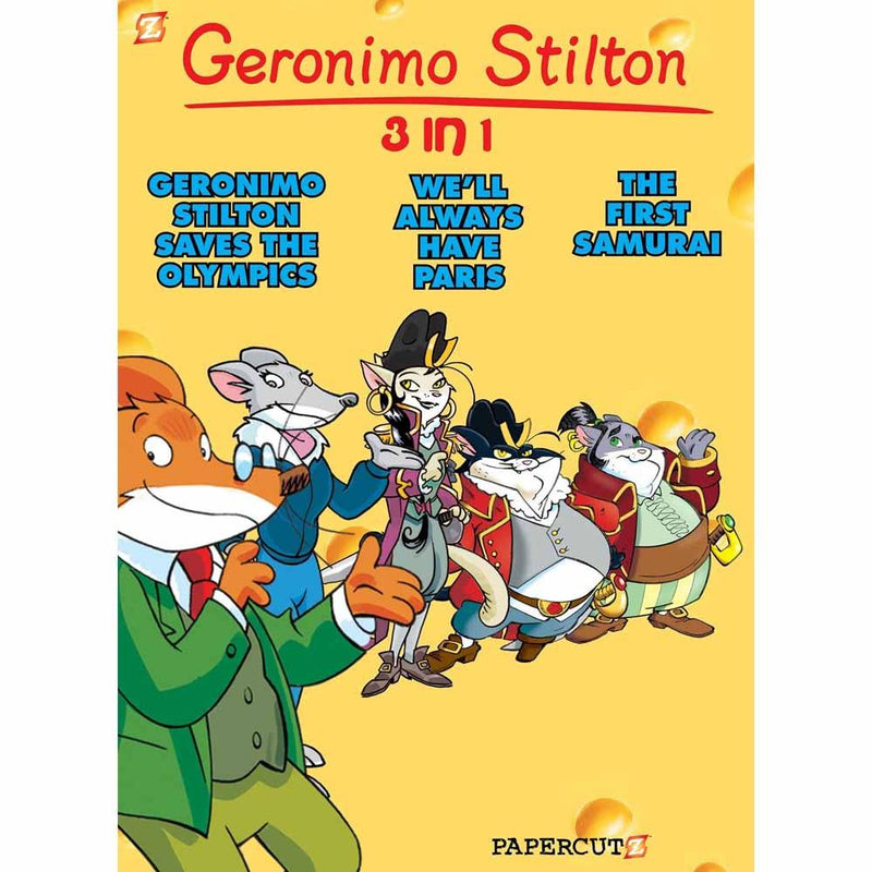 Geronimo Stilton Graphic Novel  3-in-1 Vol