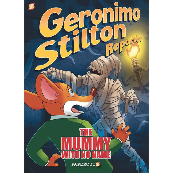 Geronimo Stilton Reporter #04 The Mummy With No Name (Graphic Novel) (Hardcover) Macmillan US