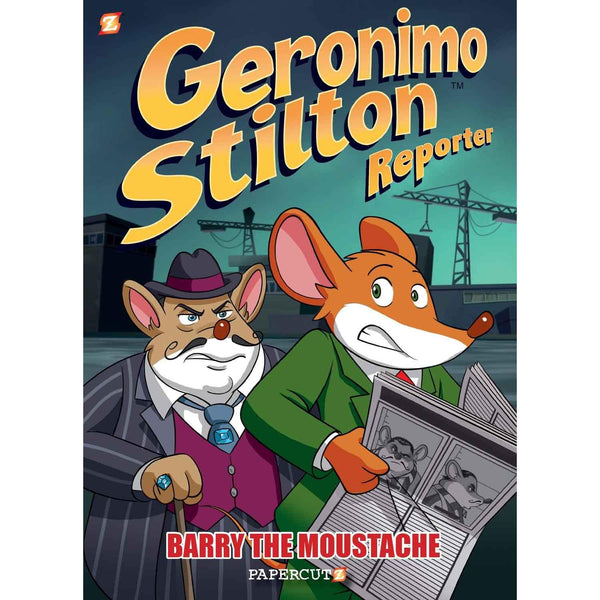 Geronimo Stilton Reporter #05 Barry the Moustache  (Graphic Novel) (Hardcover) Macmillan US