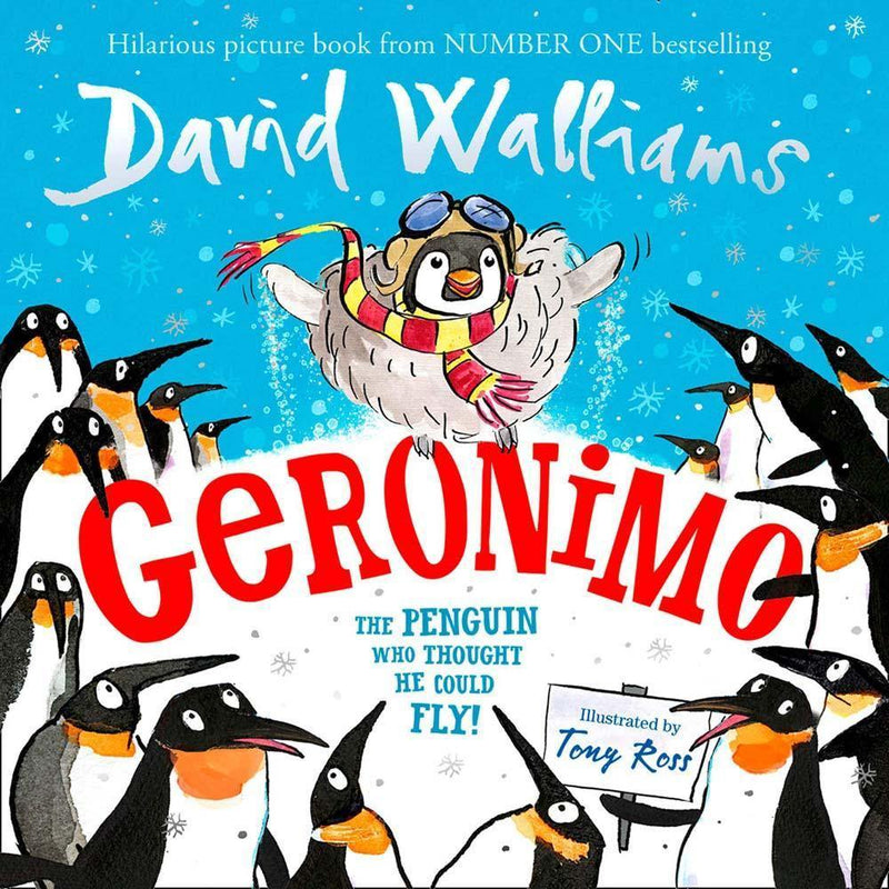 Geronimo The Penguin who thought he could fly! (Paperback)(David Walliams)(Tony Ross) Harpercollins (UK)