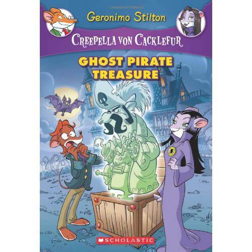 Geronimo Stilton Creepella Von Cacklefur #03 Ghost Pirate Treasure Scholastic