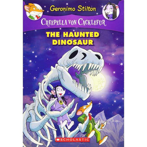 Geronimo Stilton Creepella Von Cacklefur #09 The Haunted Dinosaur Scholastic