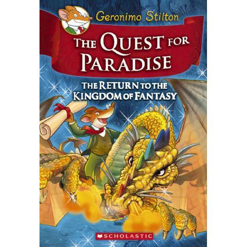 Geronimo Stilton Kingdom of Fantasy #02 The Quest for Paradise Scholastic
