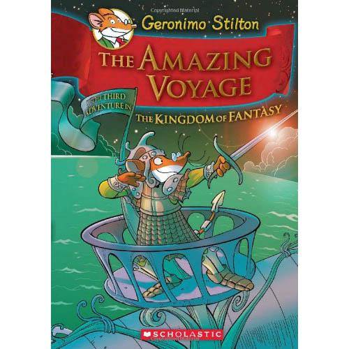 Geronimo Stilton Kingdom of Fantasy #03 The Amazing Voyage Scholastic
