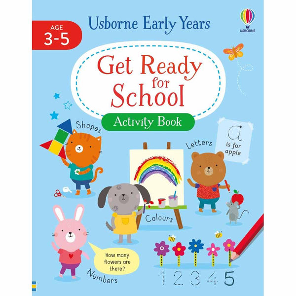Get Ready for School Activity Book Usborne