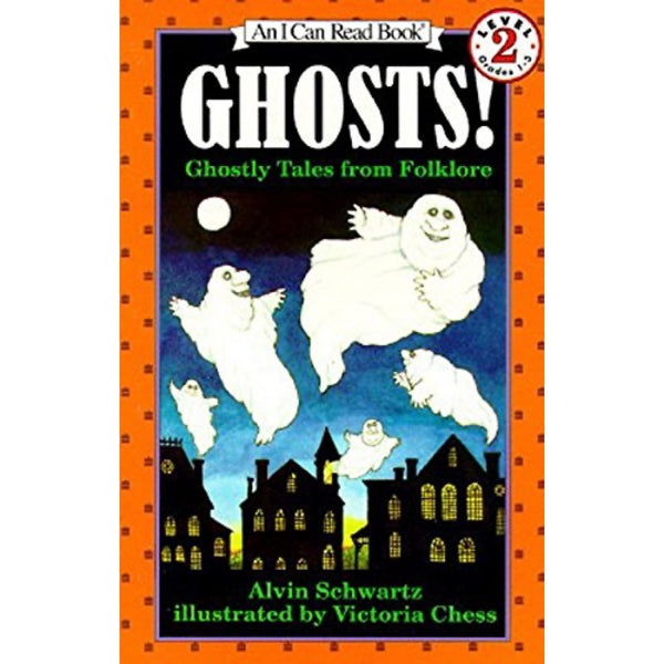 ICR: Ghosts!: Ghostly Tales from Folklore (I Can Read! L2)-Fiction: 橋樑章節 Early Readers-買書書 BuyBookBook