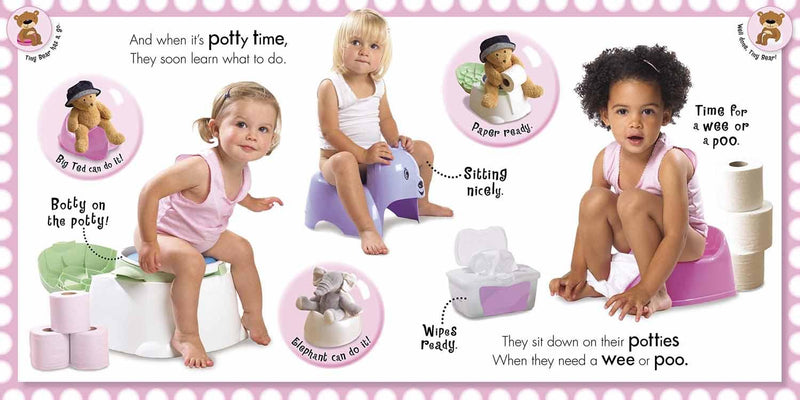 Girls' Potty Time (Board Book) DK UK