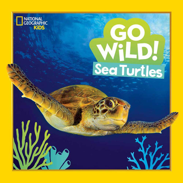 Go Wild! Sea Turtles (Hardback) - 買書書 BuyBookBook