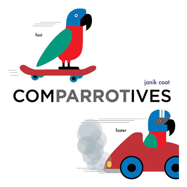 Grammar Zoo Book, A - Comparrotives (Board Book) - 買書書 BuyBookBook