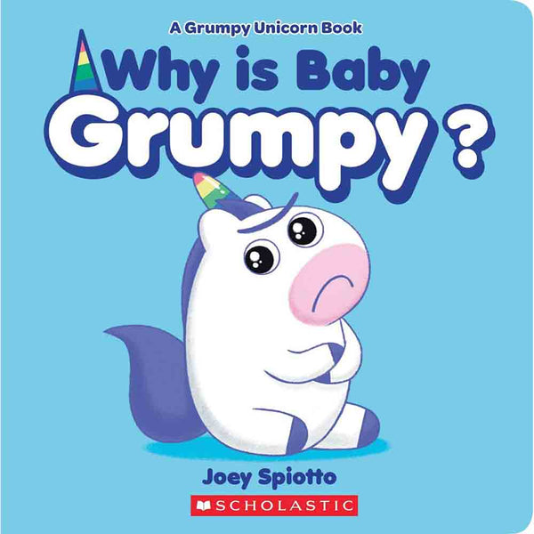 Grumpy Unicorn - Why Is Baby Grumpy? (Board Book) - 買書書 BuyBookBook