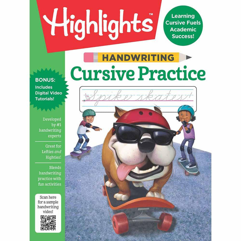 Handwriting - Cursive Practice (Highlights) PRHUS