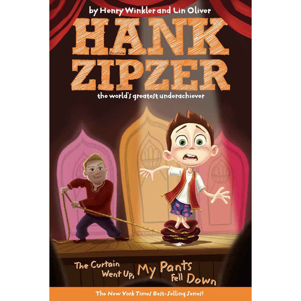 Hank Zipzer, #11 The Curtain Went Up, My Pants Fell Down - 買書書 BuyBookBook