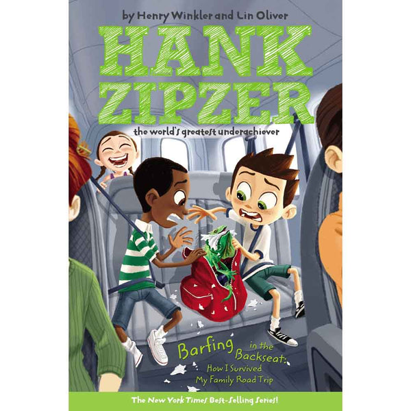 Hank Zipzer, #12 Barfing in the Backseat - 買書書 BuyBookBook