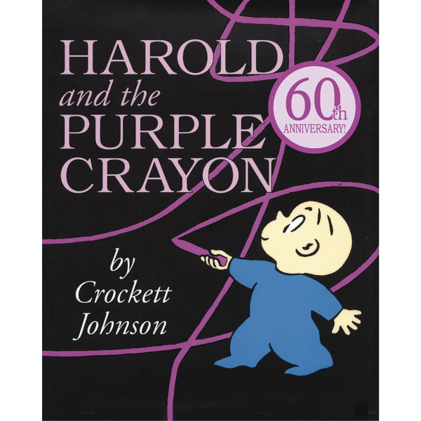 Harold and the Purple Crayon (Crockett Johnson)-Fiction: 兒童繪本 Picture Books-買書書 BuyBookBook
