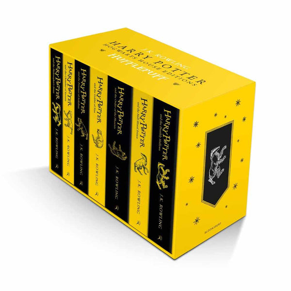 Harry Potter Hufflepuff House Editions Box Set (7 Books) (Paperback) (J.K. Rowling) Bloomsbury