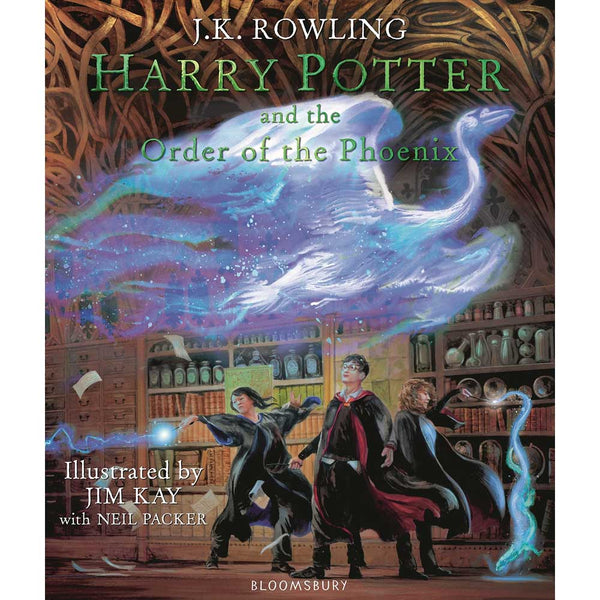 Harry Potter (正版) (#5) and the Order of the Phoenix Illustrated Edition (J.K. Rowling) - 買書書 BuyBookBook
