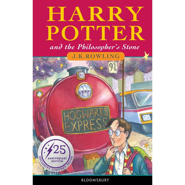 Harry Potter (正版)(#1) and the Philosopher's Stone (25th Anniversary Edition)(J.K. Rowling) - 買書書 BuyBookBook