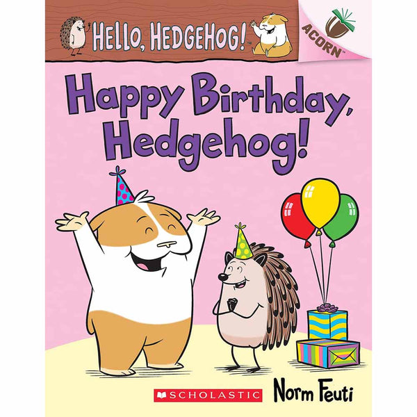 Hello, Hedgehog! #06 Happy Birthday, Hedgehog! (Acorn) - 買書書 BuyBookBook