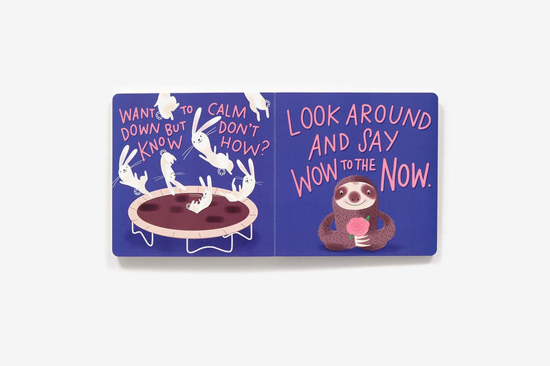 Hello!Lucky Book, A - Sloth and Smell the Roses (Board Book) - 買書書 BuyBookBook