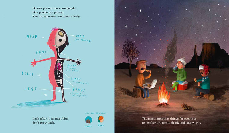 Here We Are (UK) (Oliver Jeffers)-Fiction: 兒童繪本 Picture Books-買書書 BuyBookBook