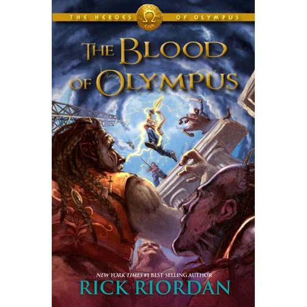 Heroes of Olympus #5 The Blood of Olympus (Rick Riordan) Hachette US