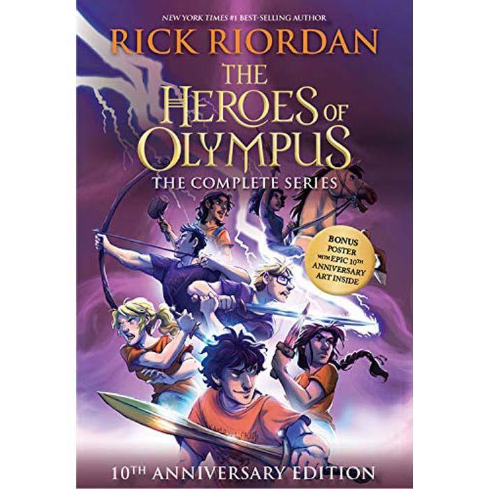 Heroes of Olympus (正版) Collection (5 Books) (10th Anniversary Edition) (Rick Riordan) Hachette US