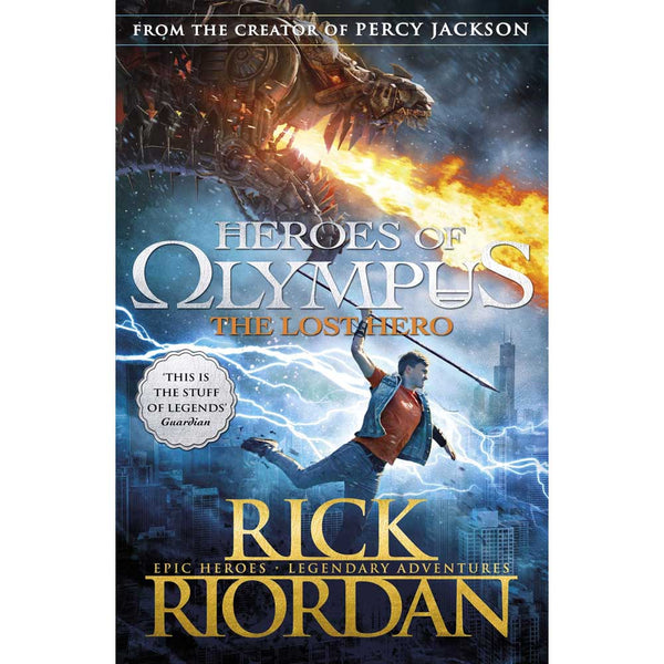 Heroes of Olympus #1 The Lost Hero (Rick Riordan)-Fiction: 神話傳說 Myth and Legend-買書書 BuyBookBook
