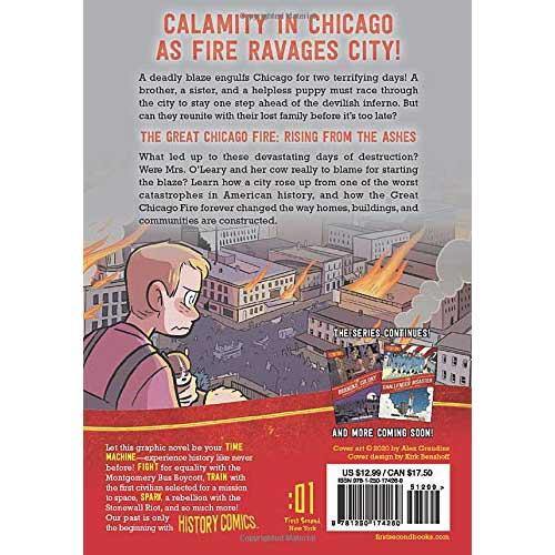 History Comics - The Great Chicago Fire, Rising From the Ashes (Paperback) First Second