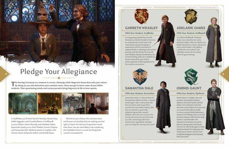 Hogwarts Legacy - The Official Game Guide (Harry Potter)-Nonfiction: 興趣遊戲 Hobby and Interest-買書書 BuyBookBook