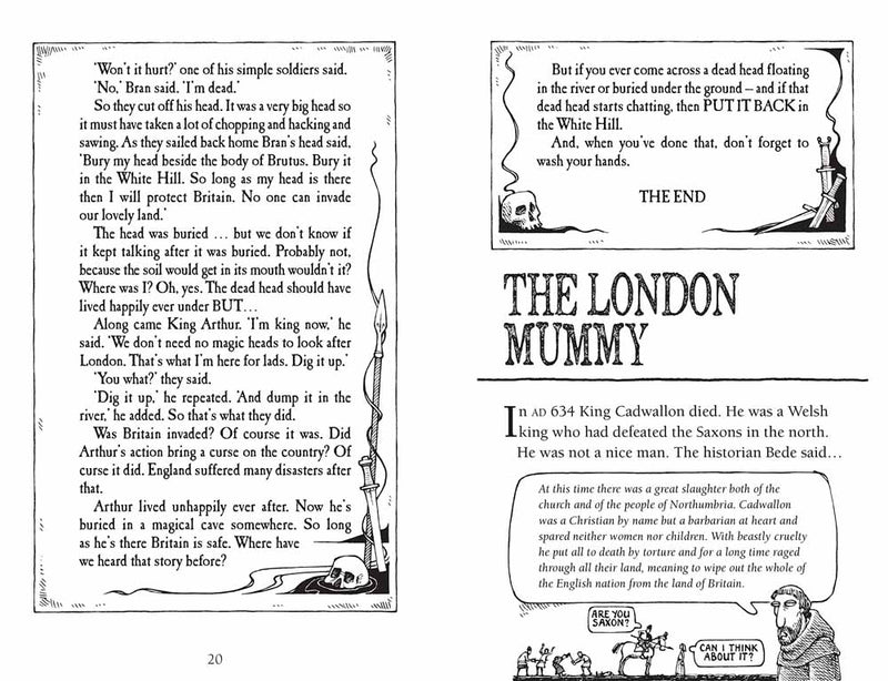 Horrible Histories - Gruesome Guides London (Newspaper ed.) - 買書書 BuyBookBook
