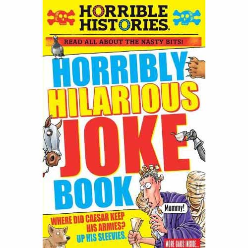 Horrible Histories - Horribly Hilarious Joke Book - 買書書 BuyBookBook