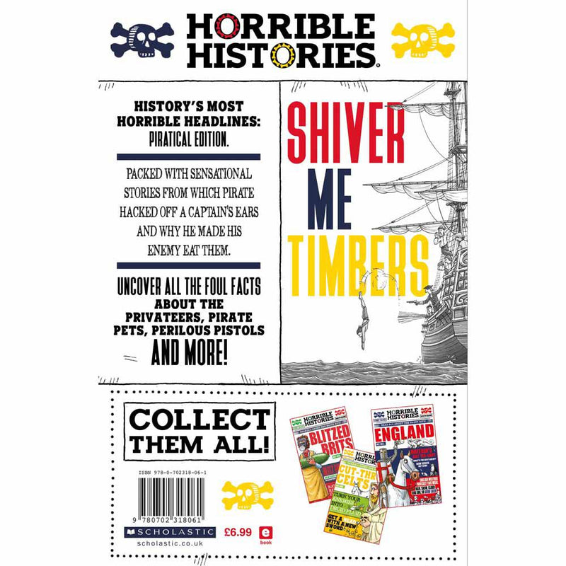 Horrible Histories - Pirates (Newspaper ed.) - 買書書 BuyBookBook