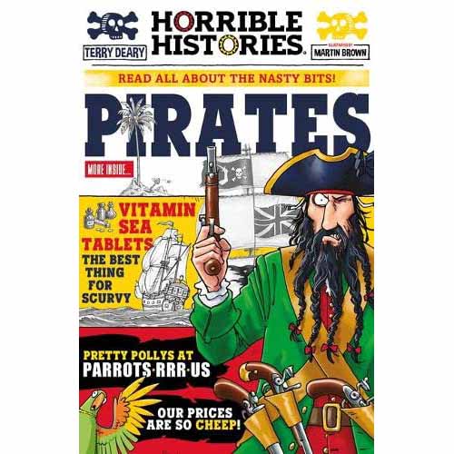 Horrible Histories - Pirates (Newspaper ed.) - 買書書 BuyBookBook