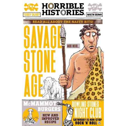 Horrible Histories - Savage Stone Age (Newspaper ed.) - 買書書 BuyBookBook