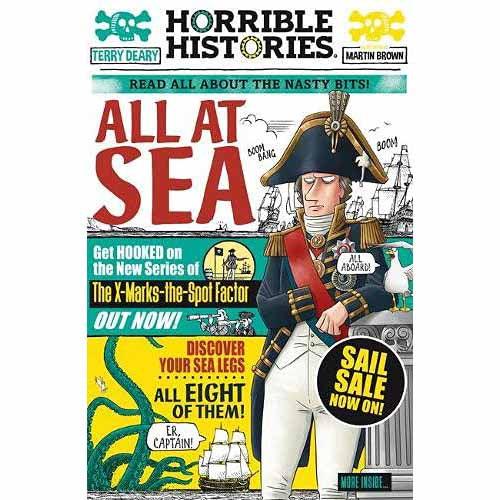 Horrible Histories - All at Sea (Newspaper ed.) Scholastic UK