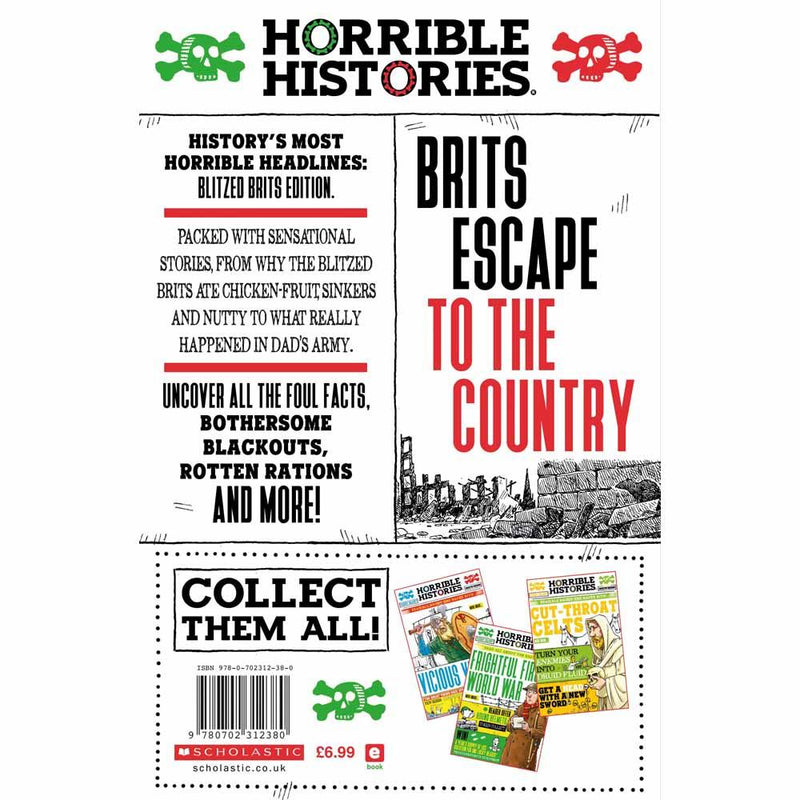 Horrible Histories - Blitzed Brits (Newspaper ed.) Scholastic UK