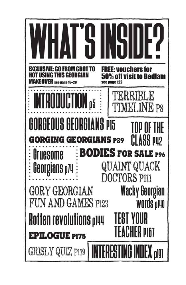Horrible Histories Special - Gorgeous Georgians (Newspaper ed.) - 買書書 BuyBookBook