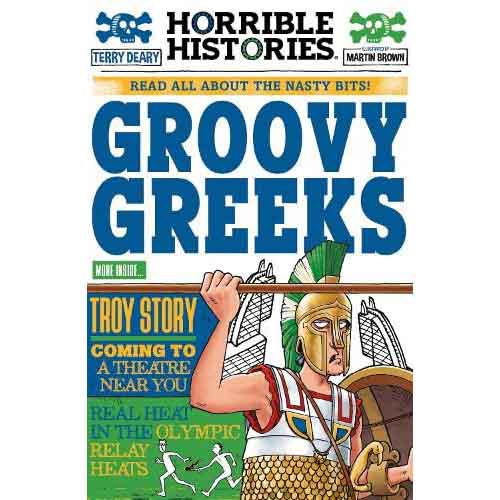 Horrible Histories Special - Groovy Greeks (Newspaper ed.) - 買書書 BuyBookBook