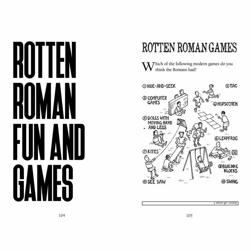 Horrible Histories - Rotten Romans (Newspaper ed.) Scholastic UK