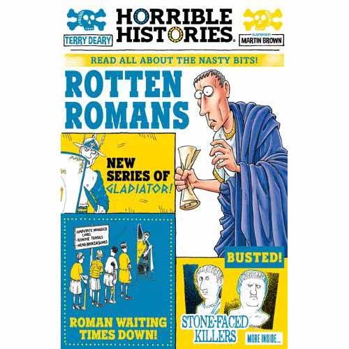 Horrible Histories - Rotten Romans (Newspaper ed.) Scholastic UK