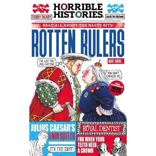 Horrible Histories Special - Rotten Rulers (Newspaper ed.) - 買書書 BuyBookBook