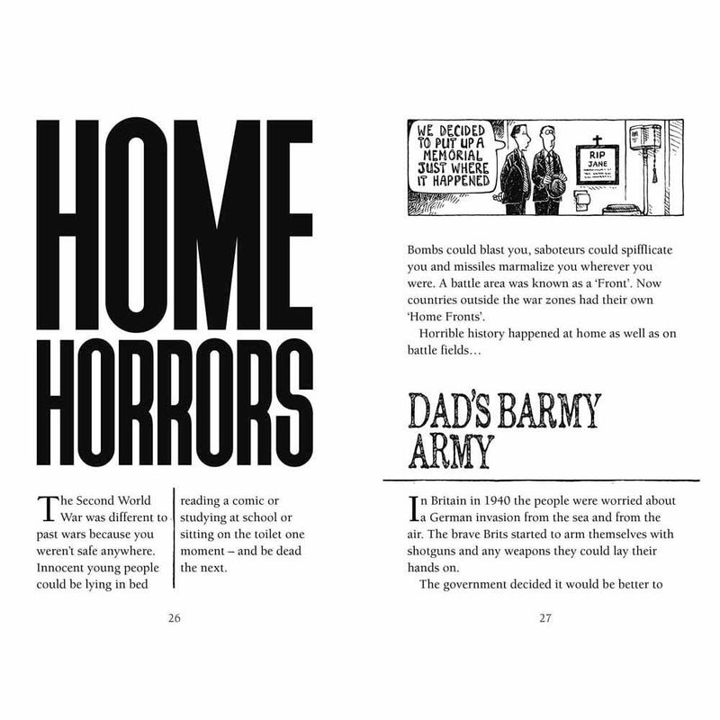 Horrible Histories - Woeful Second World War (Newspaper ed.) Scholastic UK