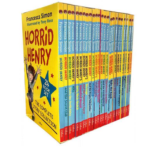 Horrid Henry The Complete Story Collection (24 Books) (Francesca Simon)(Tony Ross) Hachette UK