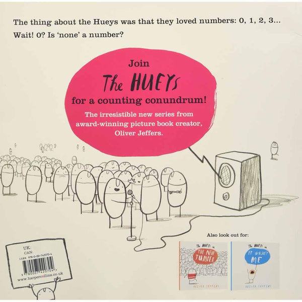 Hueys, None the Number (Oliver Jeffers) Harpercollins (UK)