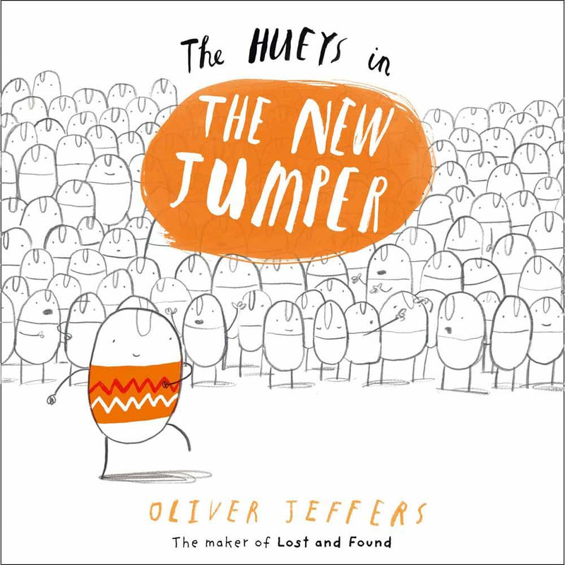 Hueys, The New Jumper (Oliver Jeffers) Harpercollins (UK)